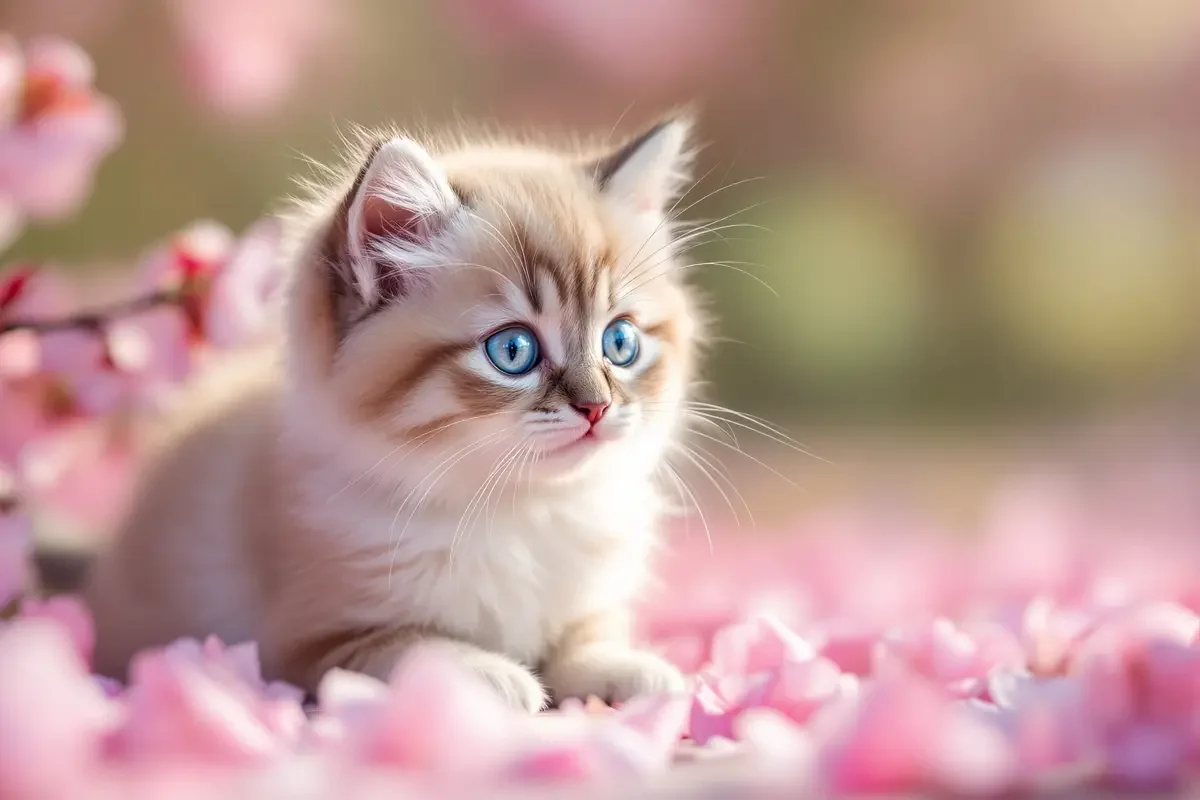 布偶猫 · 蓝眼睛的温柔 细节图 1