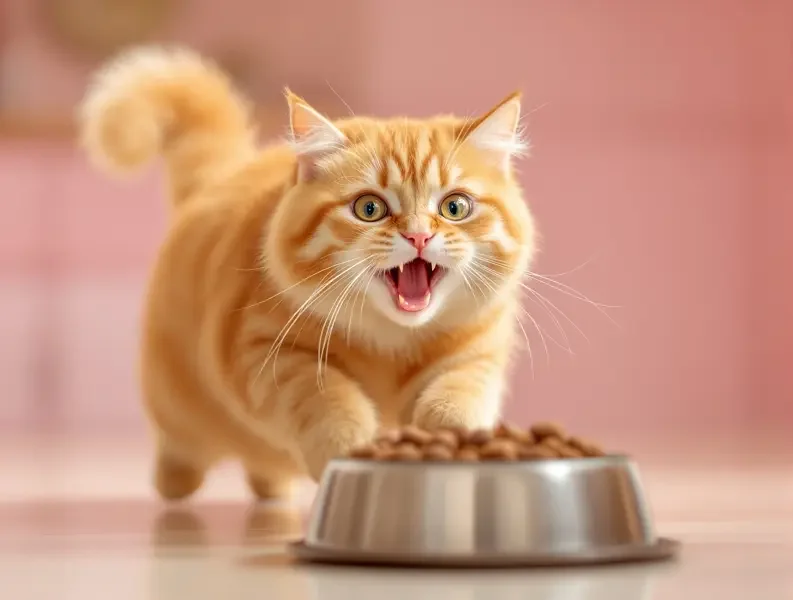 橘猫 · 干饭大王驾到