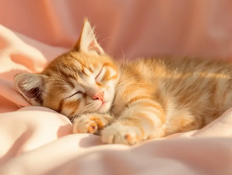 橘猫 · 午后阳光里的慵懒