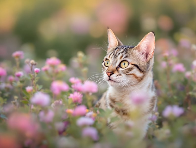 狸花猫 · 清晨的狩猎者