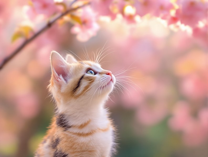 三花猫 · 树下的探险家