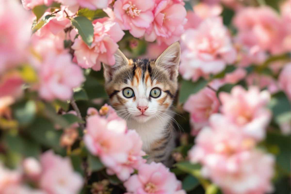 三花猫 · 树下的探险家 细节图 1