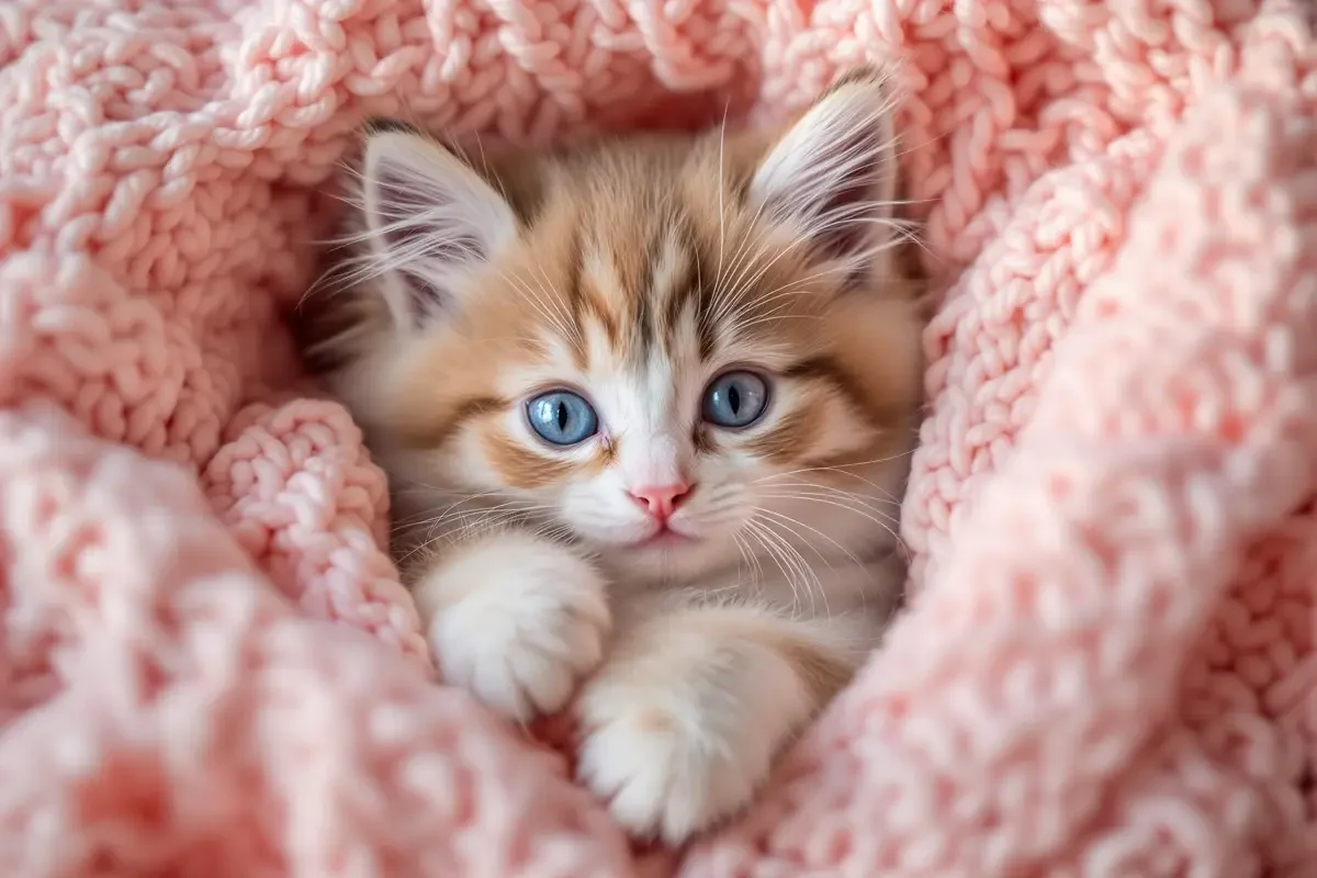 布偶猫 · 粉色毛毯的公主 细节图 1