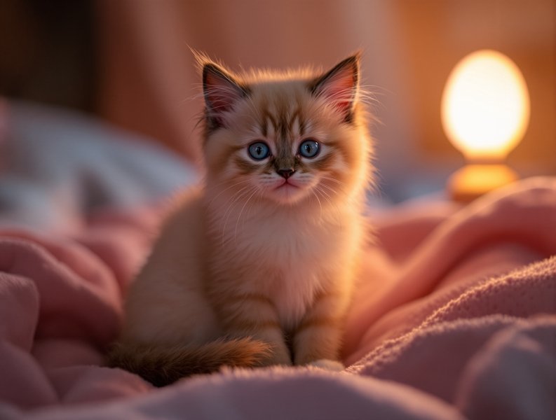 布偶猫 · 深夜的守护者