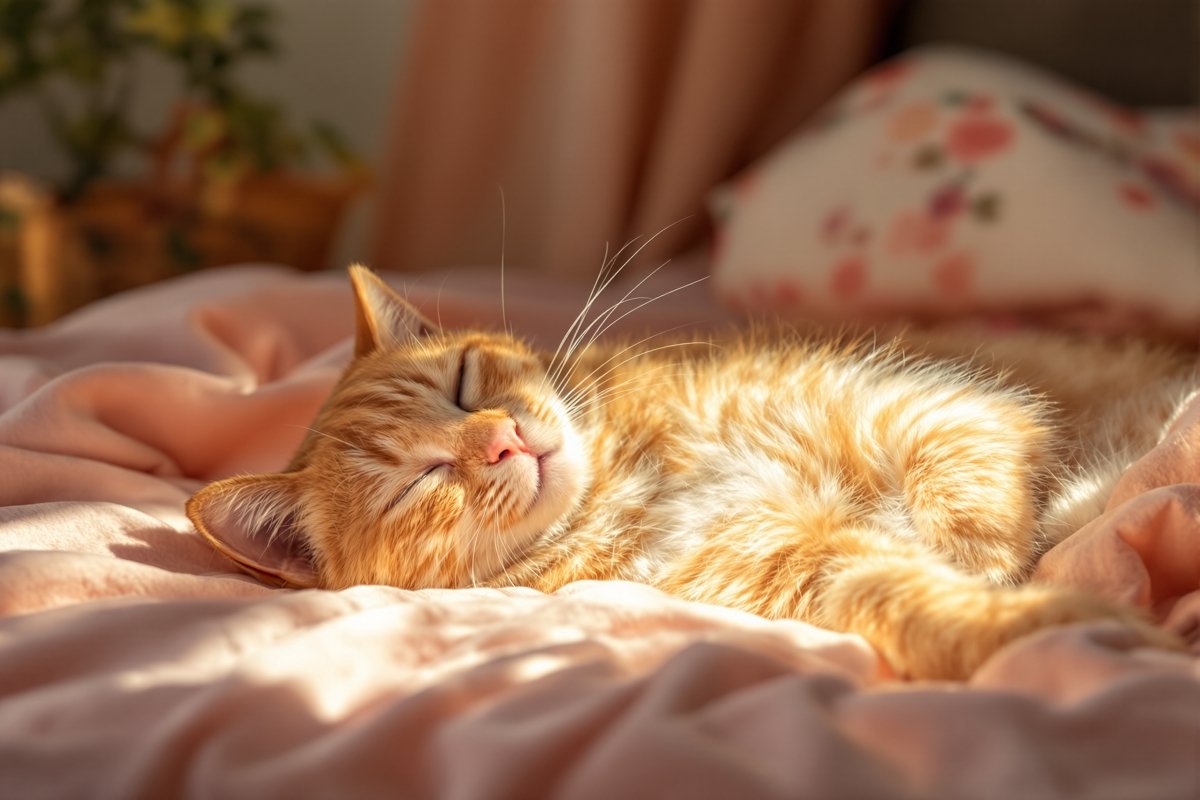 橘猫 · 午后阳光里的慵懒 细节图 1