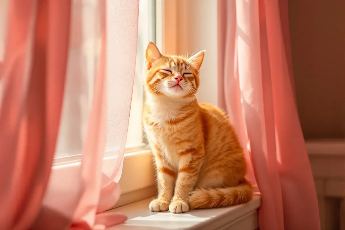 橘猫 · 窗边的小太阳 细节图 1
