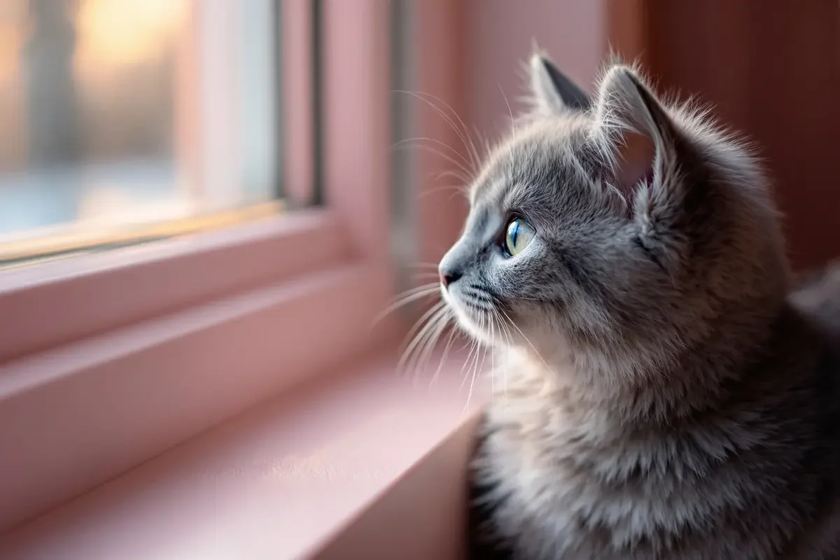 英短 · 蓝猫的忧郁侧脸 细节图 1